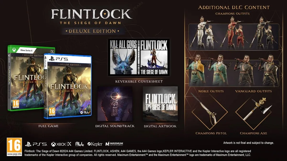Mindscape Flintlock: The Siege of Dawn Deluxe Editie - PS5