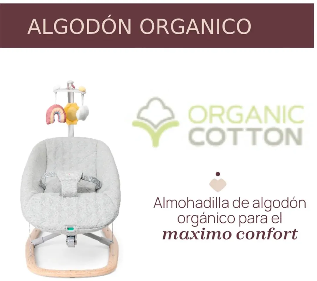 Chicco Relax Zen Wave Wipstoeltje - Grijs