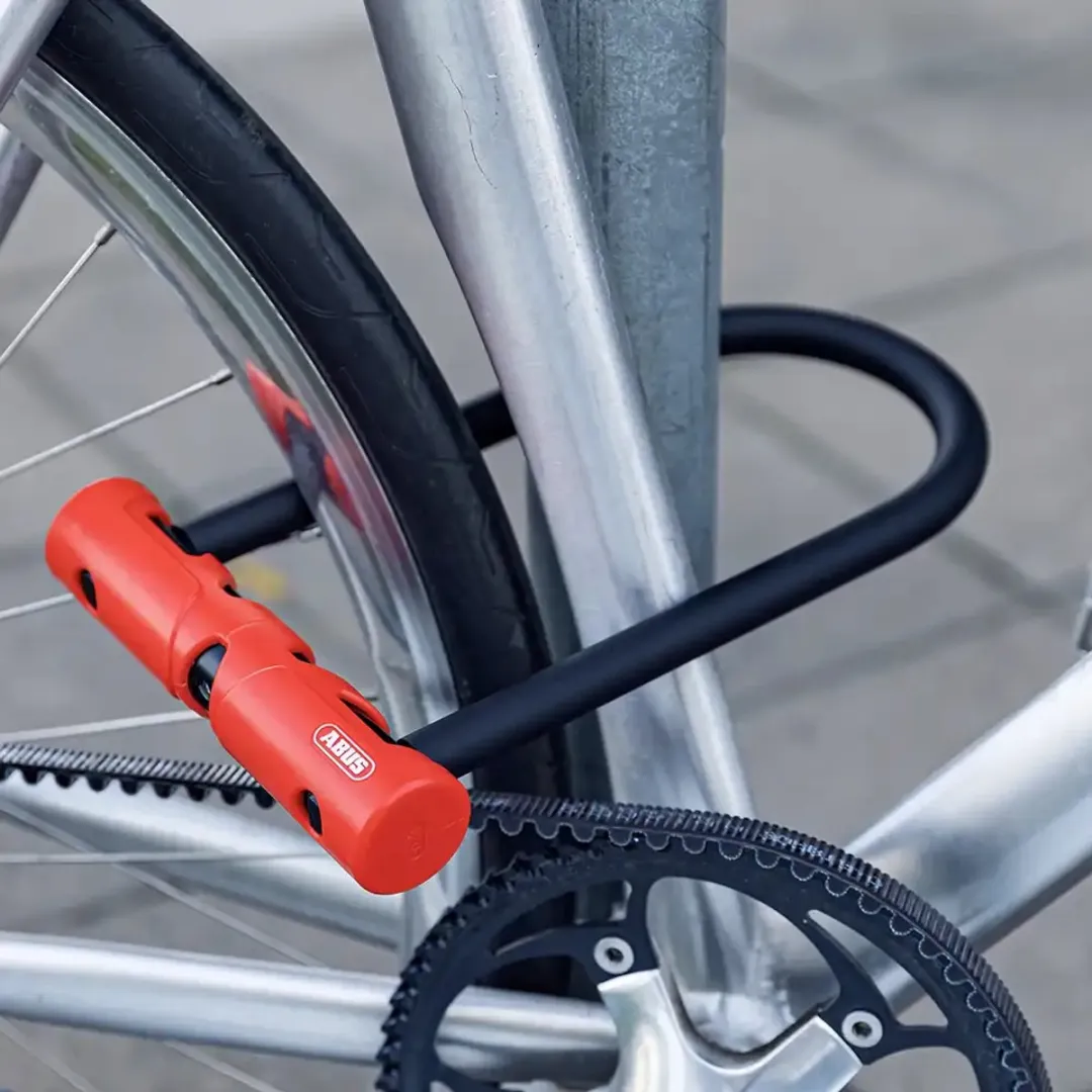 ABUS Ultimate Mini 420K Beugelslot 140mm - Rood