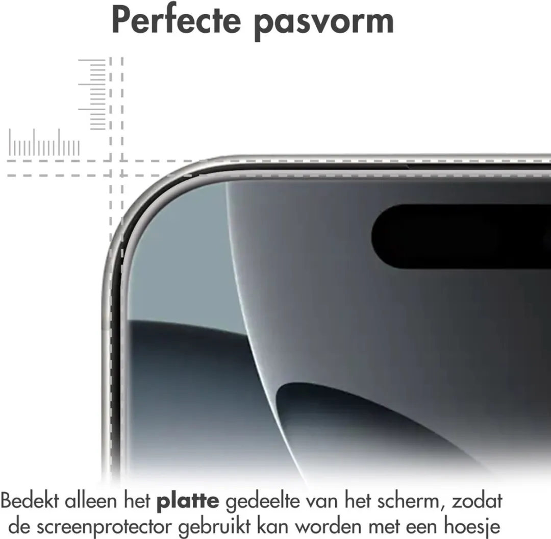 Imoshion Screenprotector iPhone 17 Air - Gehard Glas