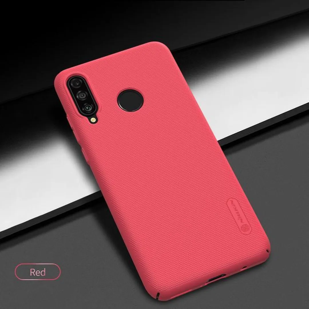 Nillkin Frosted Shield Hoesje Rood - voor Huawei P30 Lite - afbeelding 4 van 4