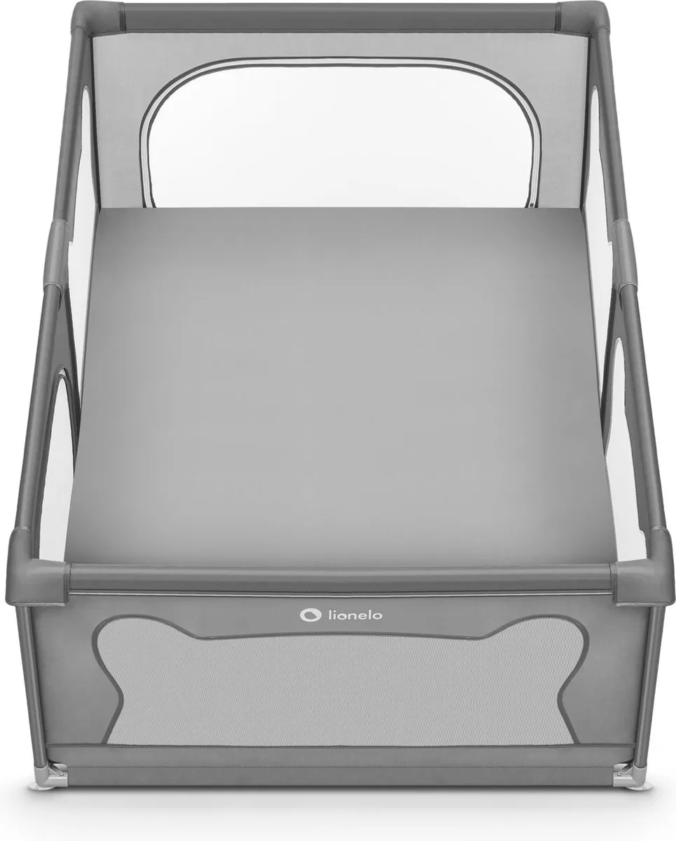 Lionelo Willow Kinderbox 187x127cm - Grijs - Opvouwbaar
