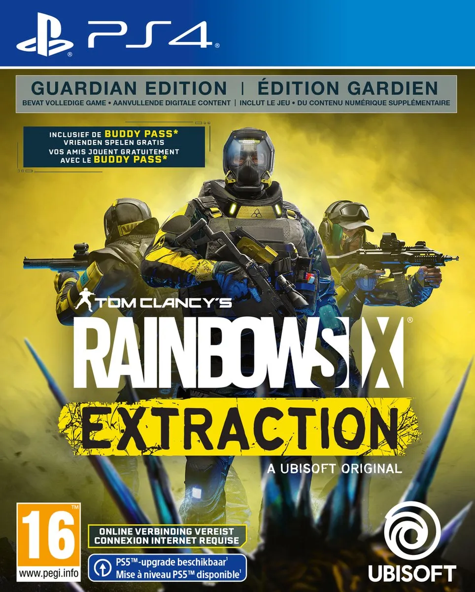 Ubisoft Rainbow Six Extraction Guardian Edition PS4 - Noxious Touch-pack