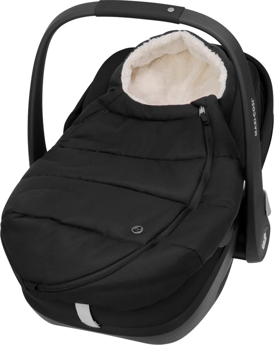 Maxi-Cosi Voetenzak Twillic Black - 5-punts gordel