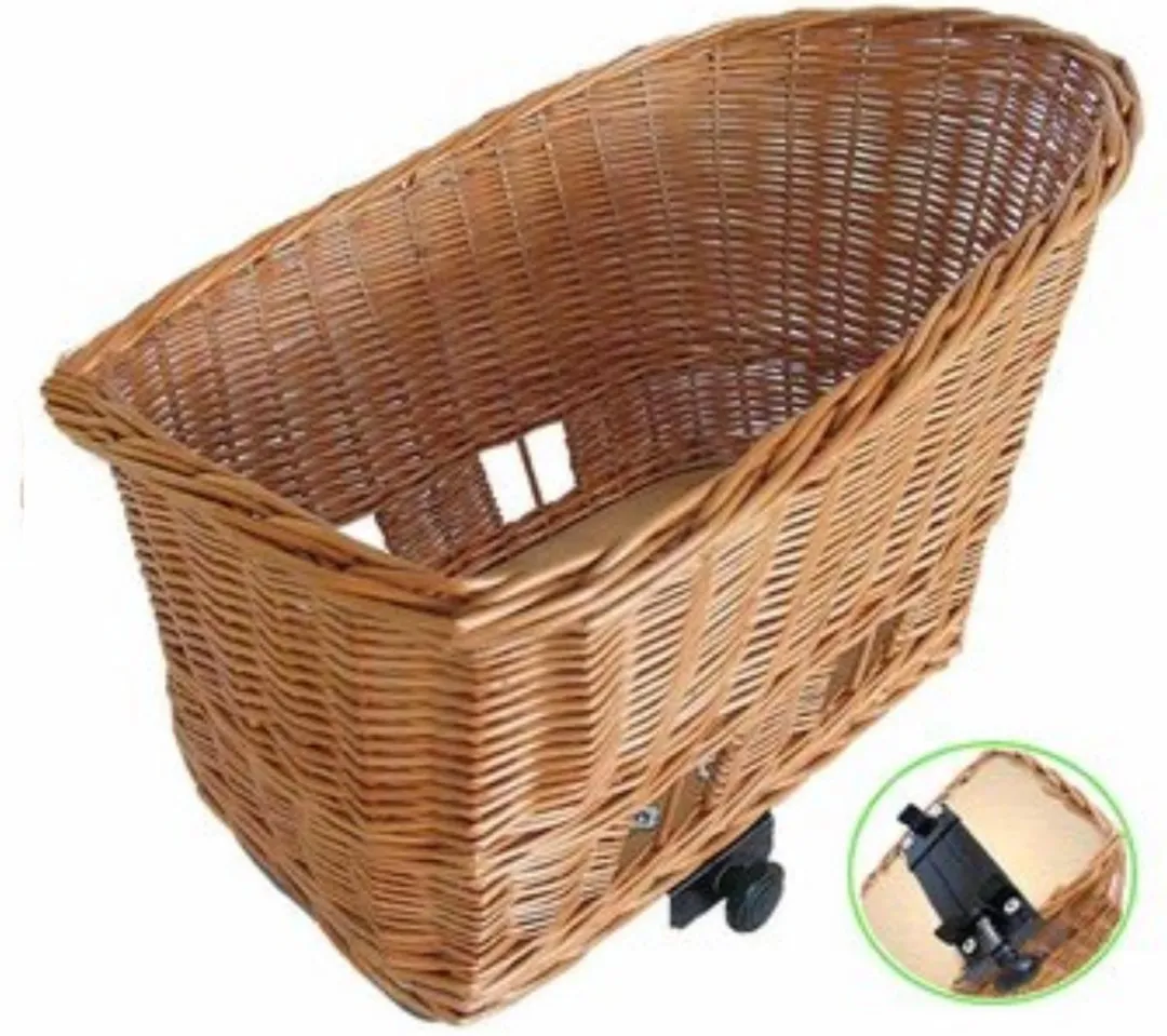 Basil Pasja Hondenfietsmand L - Achter - Bruin - 32L