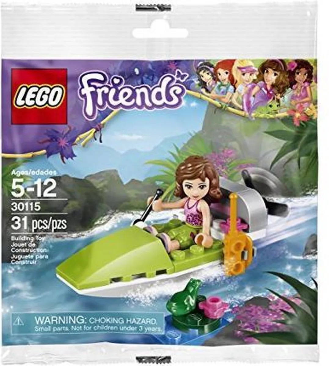 LEGO Friends Jungle Boot 27 Stukken