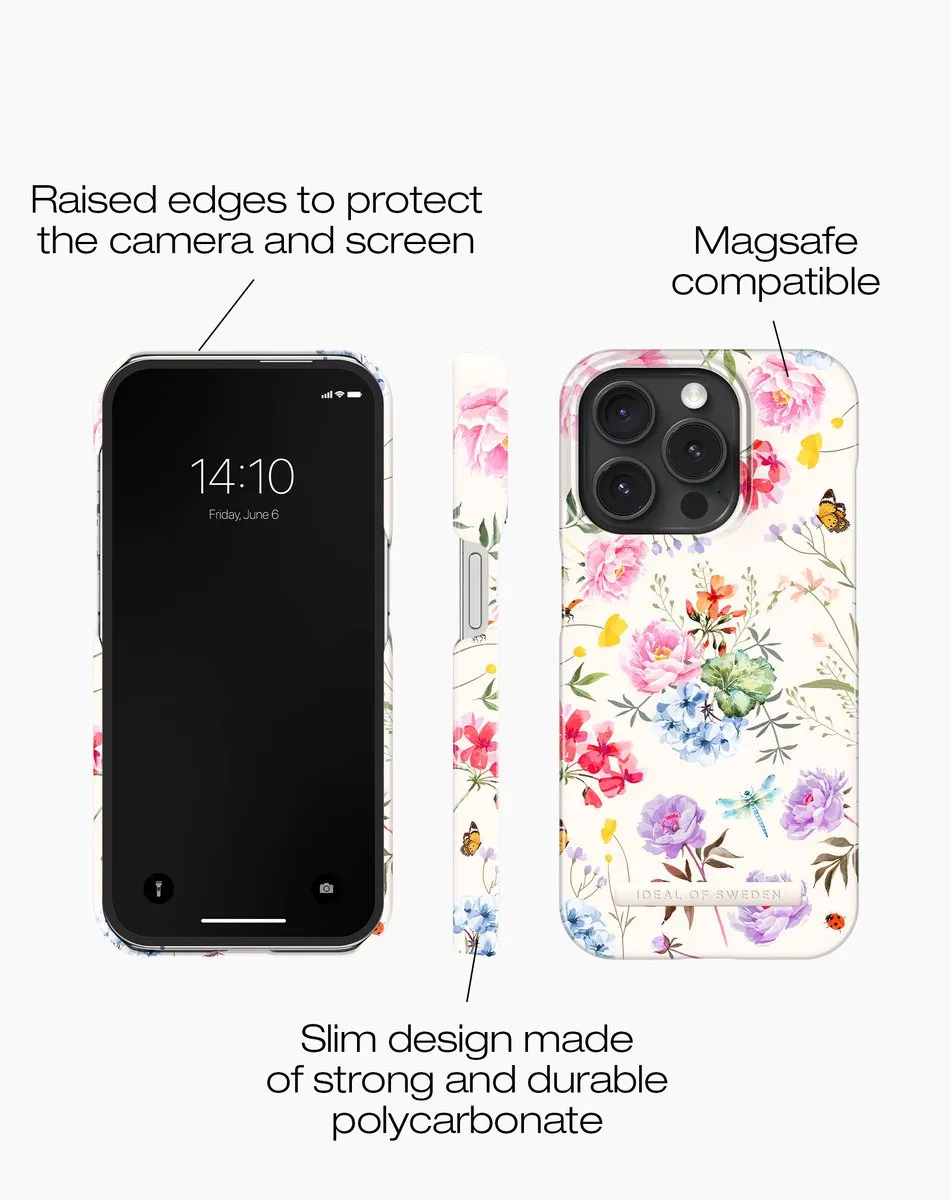 iDeal of Sweden iPhone 15 Pro Hoesje MagSafe Flower Forever - IDFCMS-I2361P-528