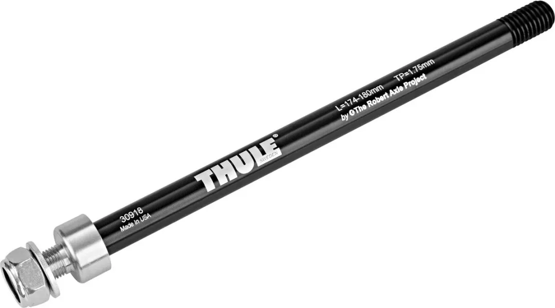 Thule Maxle Thru Axle 174/180mm M12x1.75 - Zwart