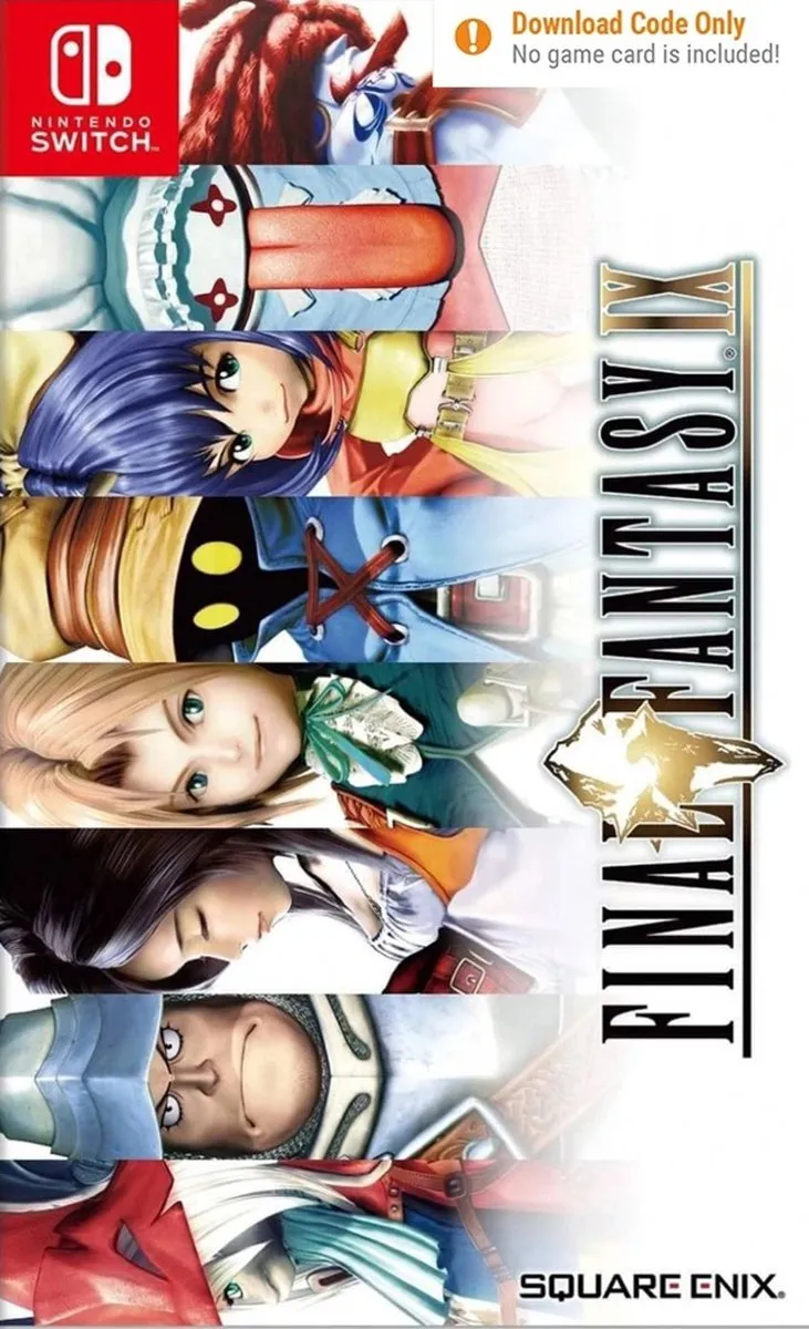 Square Enix Final Fantasy IX Code in a Box Nintendo Switch