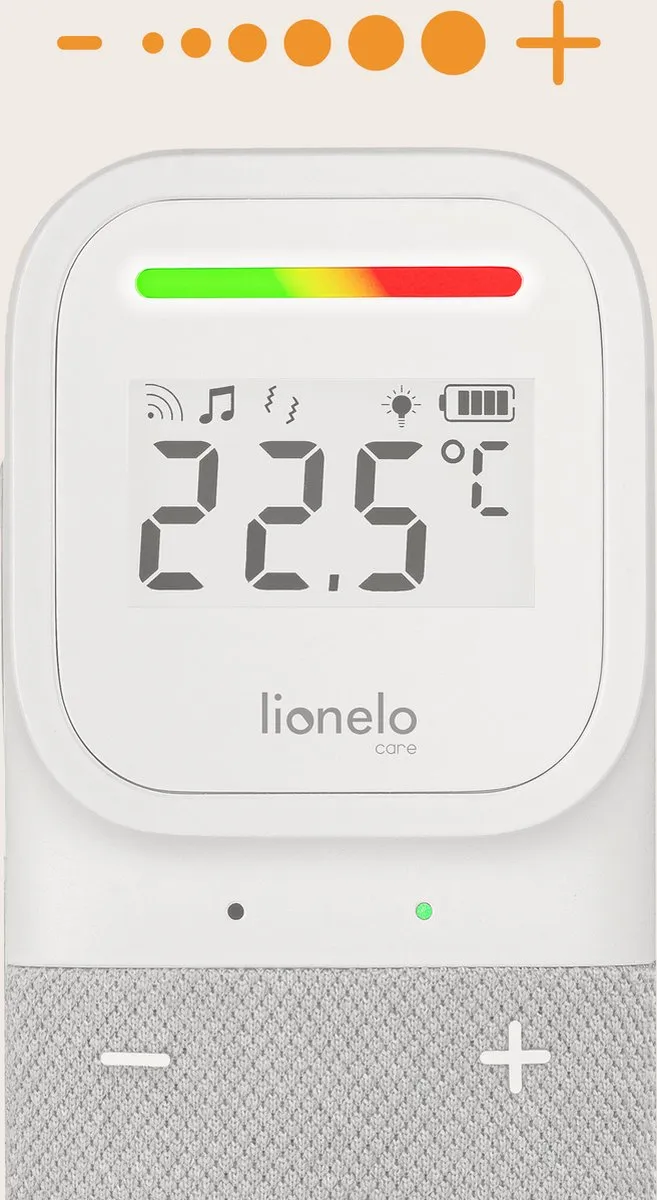 Lionelo Babyline 2.3 Digitale Babyfoon - 400m Bereik - Natuurlijk