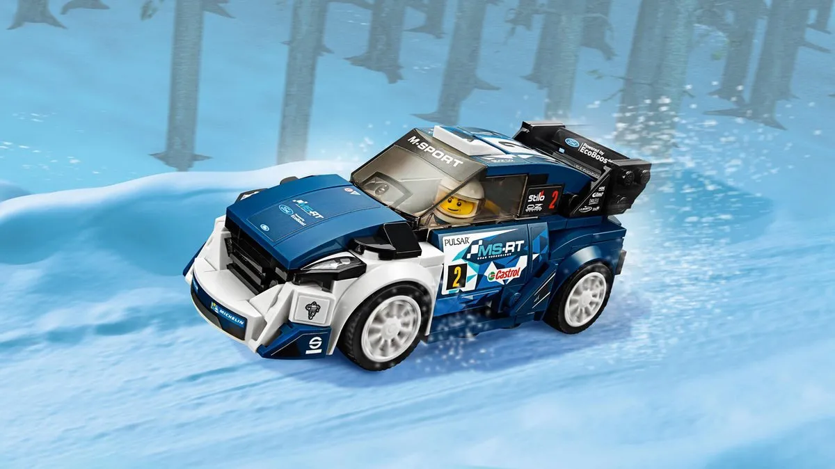 LEGO Speed Champions Ford Fiesta M-Sport WRC 75885 - 203 Stukken