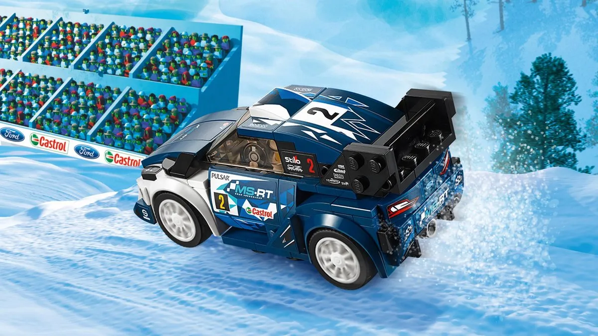 LEGO Speed Champions Ford Fiesta M-Sport WRC 75885 - 203 Stukken