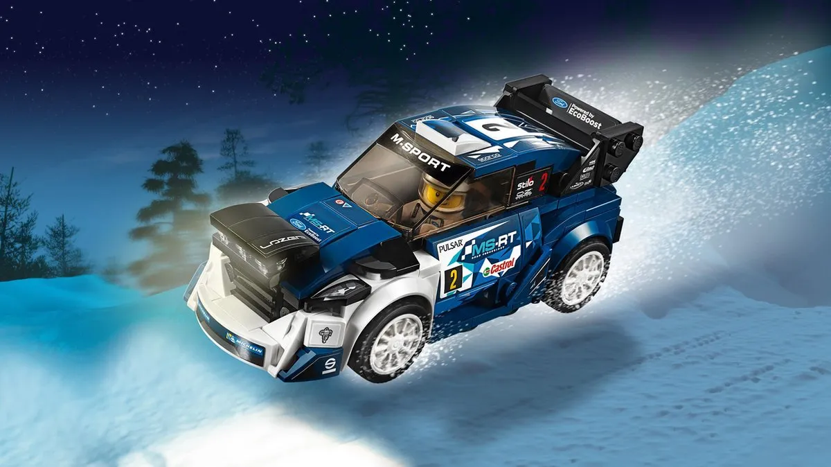 LEGO Speed Champions Ford Fiesta M-Sport WRC 75885 - 203 Stukken