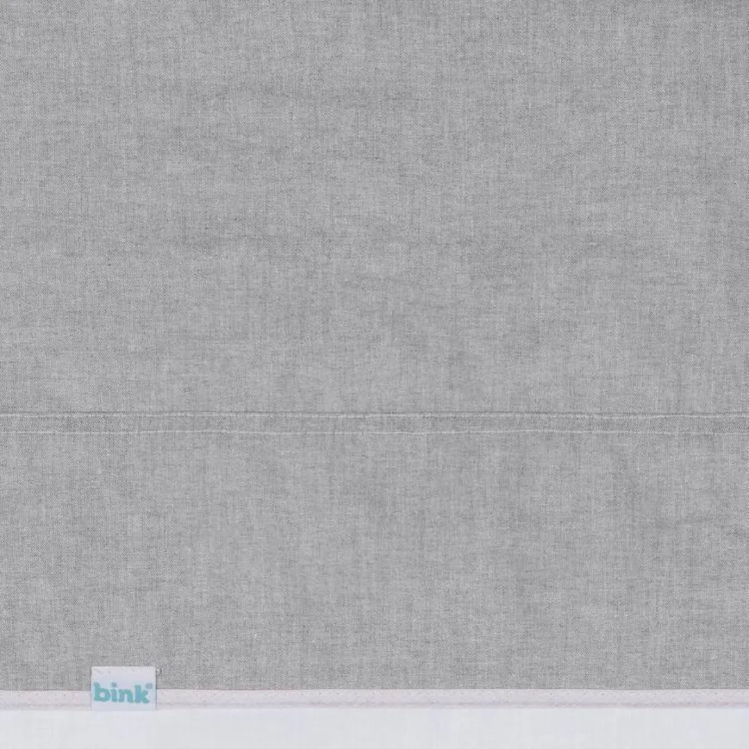 BINK Bedding Ledikantlaken Bo Grijs 100x150cm