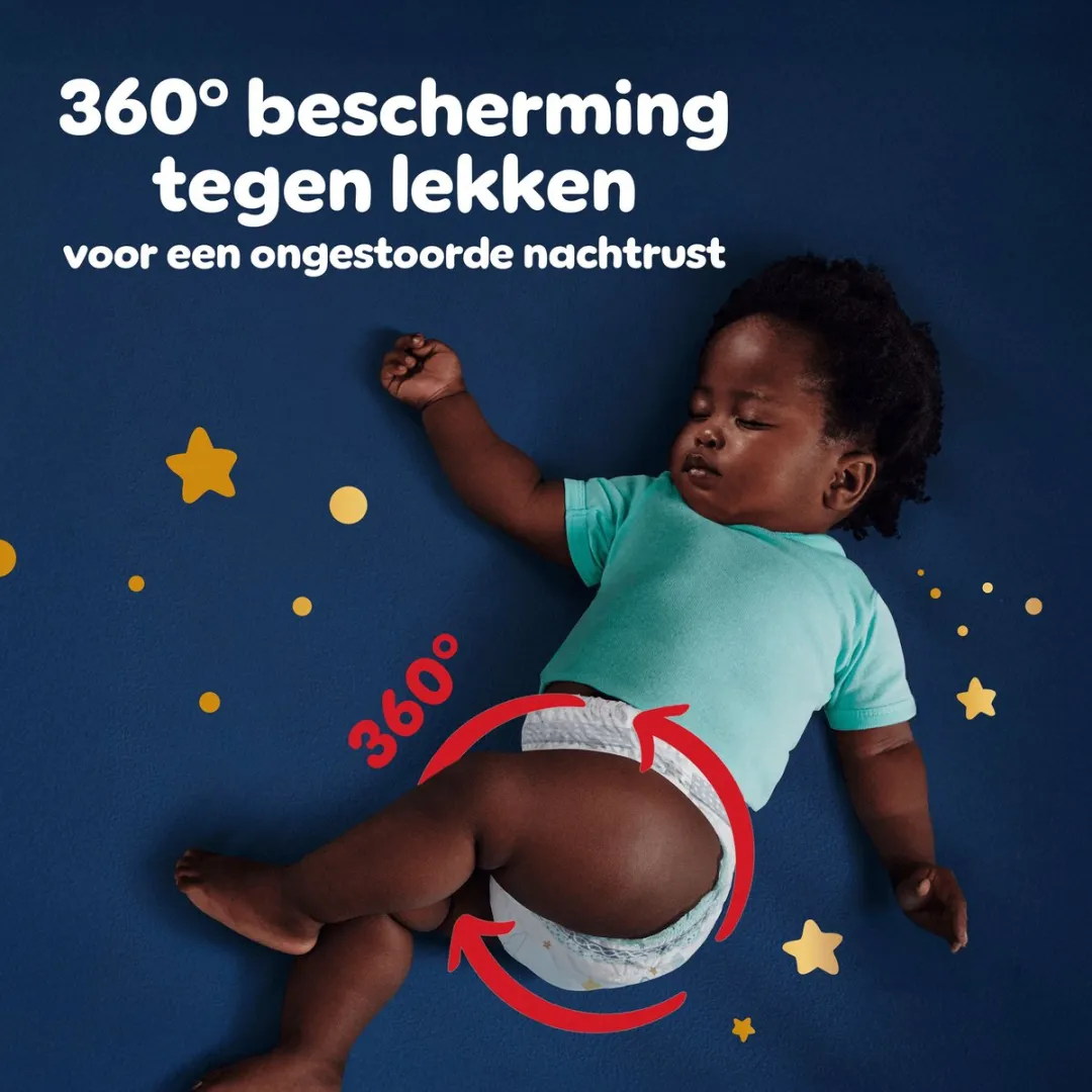 Pampers Night Pants Maat 3 - 160 Luierbroekjes - 6kg-11kg - Maandbox