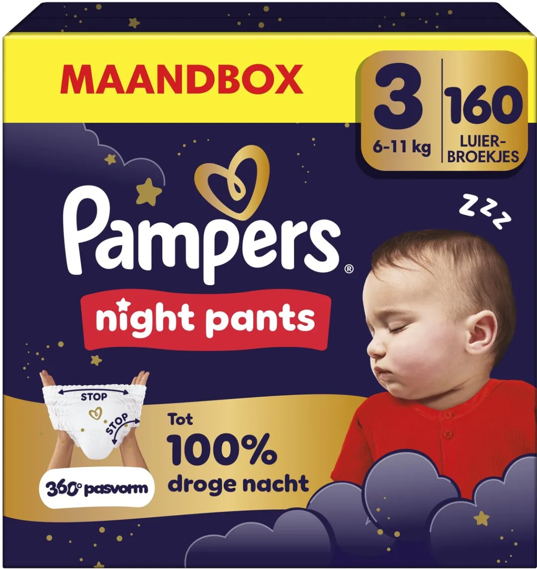 Pampers Night Pants Maat 3