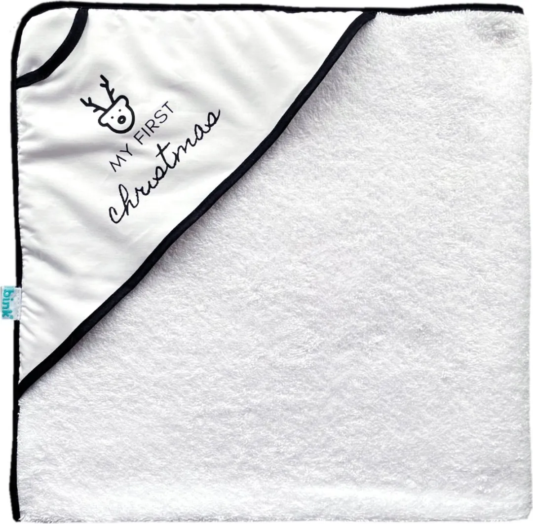 BINK Bedding Badcape My First Christmas Rendier
