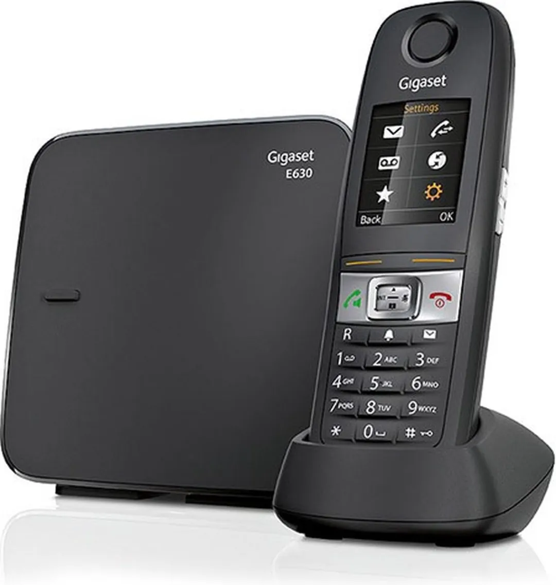 Gigaset E630 Ruggadise Telefoon - 1 Handset - Zwart