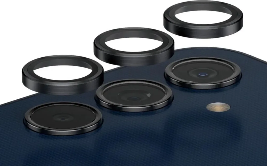PanzerGlass Optical Hoop Rings Samsung Galaxy A25 Camera Lens Protector - Zwart