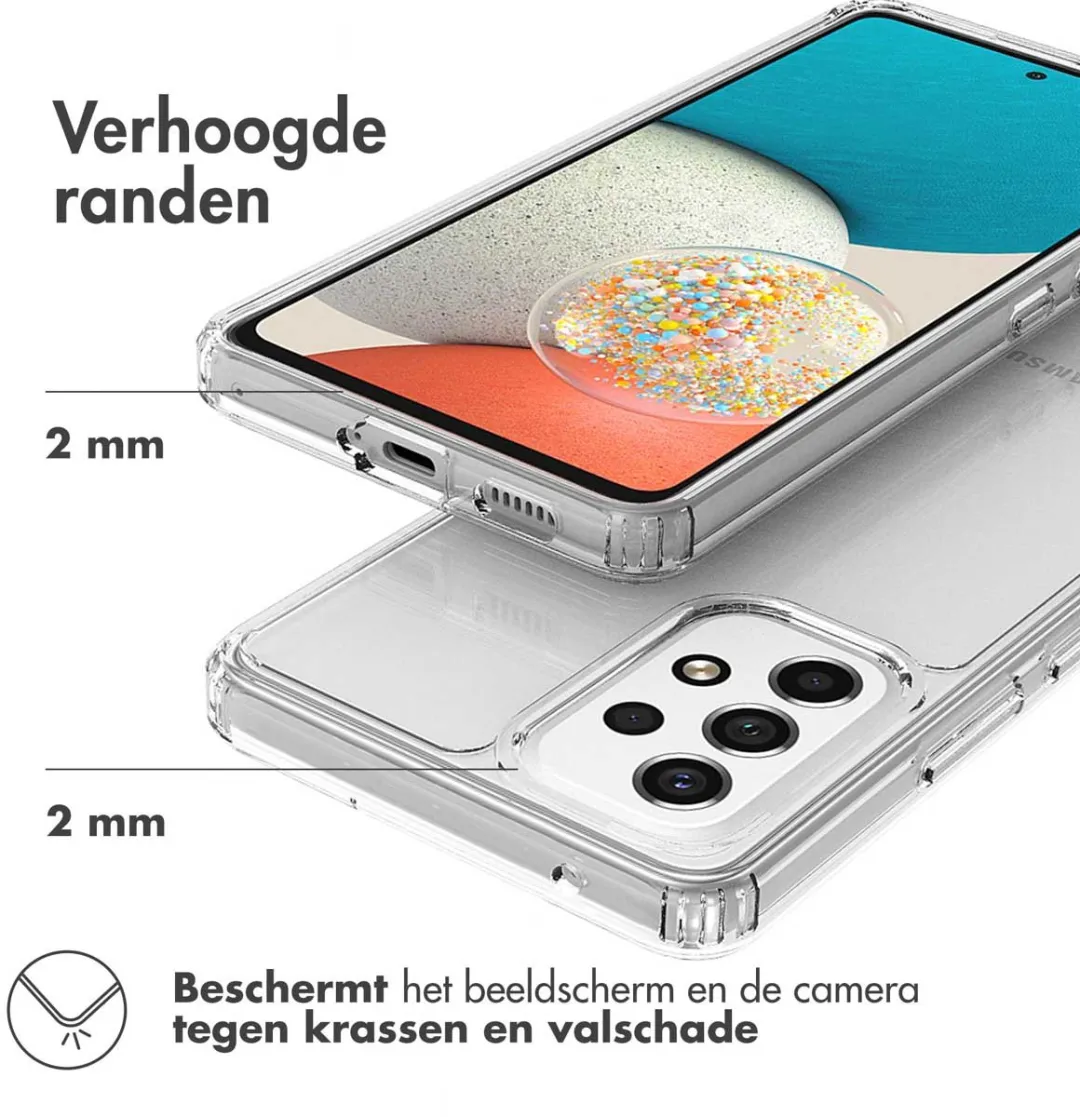 Accezz Xtreme Impact Backcover 2.0 Hoesje - Samsung Galaxy A53 - Transparant