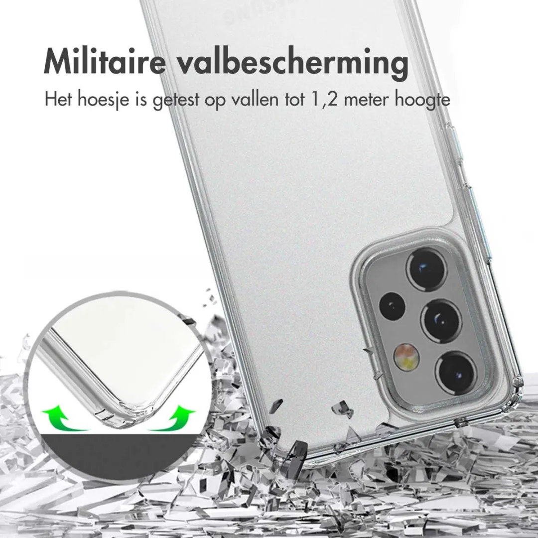 Accezz Xtreme Impact Backcover 2.0 Hoesje - Samsung Galaxy A53 - Transparant - afbeelding 6 van 6