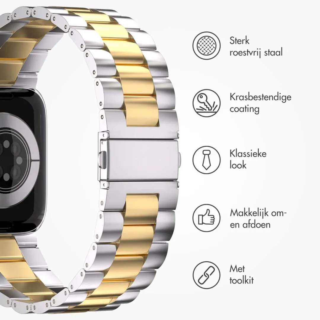 Imoshion Stalen Bandje Apple Watch 42mm - Zilver