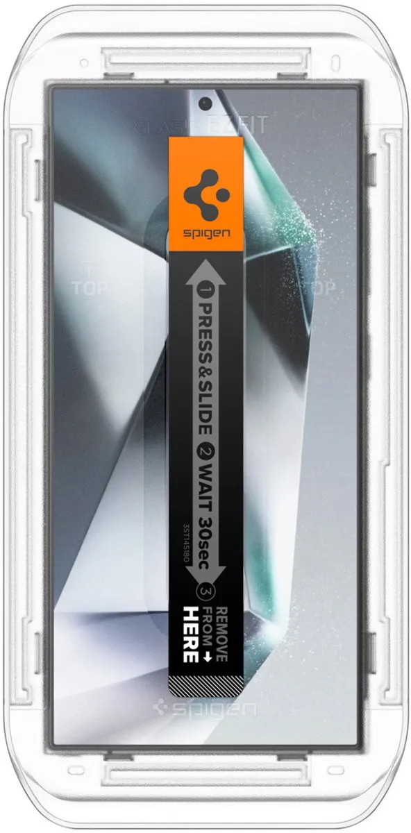 Spigen AGL07625 Glasbeschermer Samsung Galaxy S24 Ultra - 9H - 2 Stuks