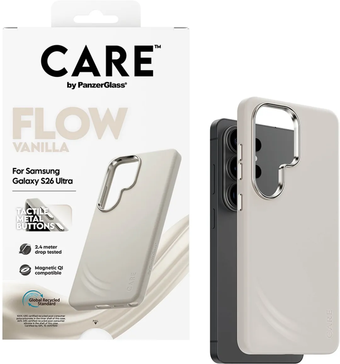 PanzerGlass CARE Flow Case Samsung Galaxy S26 Ultra - Beige