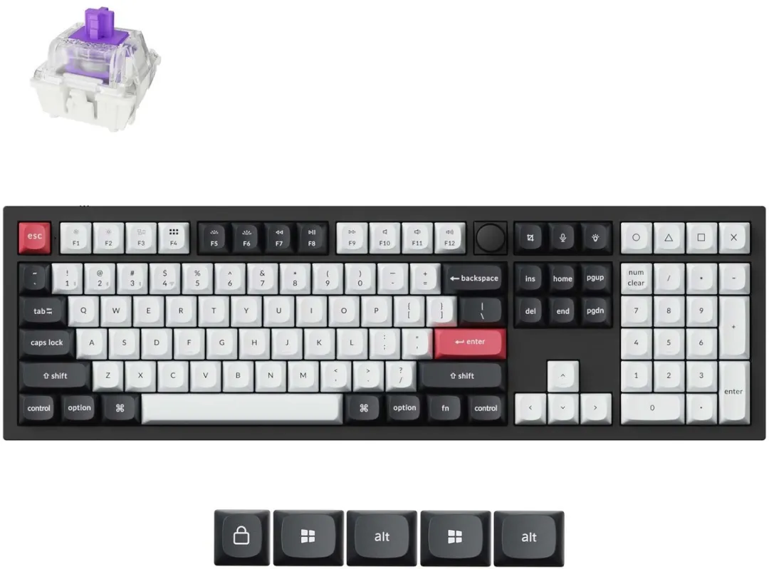 Keychron Q6 HE Q6H-M1 Gaming Toetsenbord