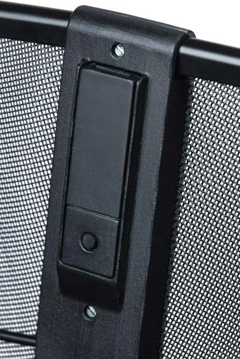Basil Cento Tech Fiber Fietsmand Nordlicht MIK - Achter - 21L - Zwart