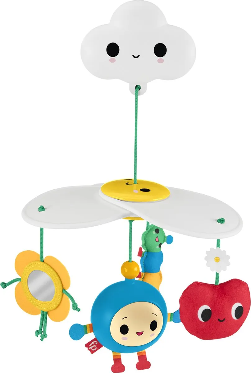Fisher Price Happy World Kinderwagenhanger - Blauw - afbeelding 6 van 6
