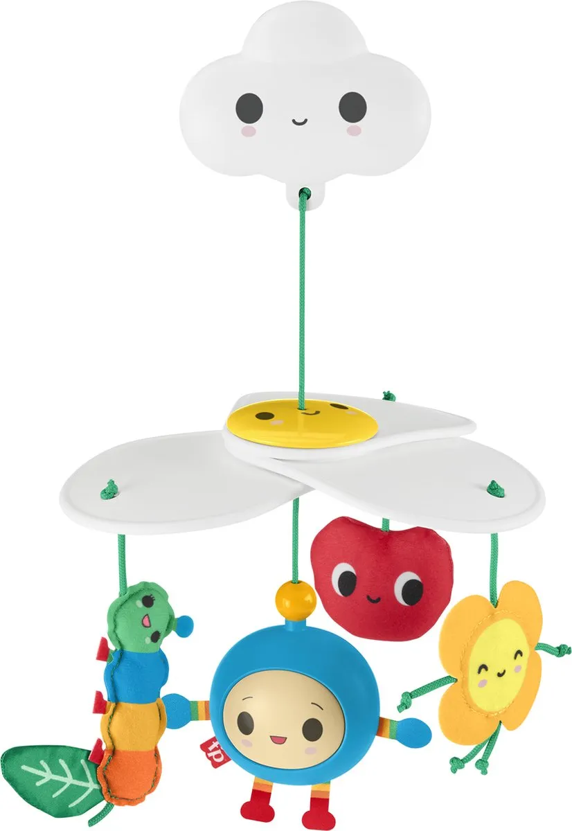Fisher Price Happy World Kinderwagenhanger - Blauw