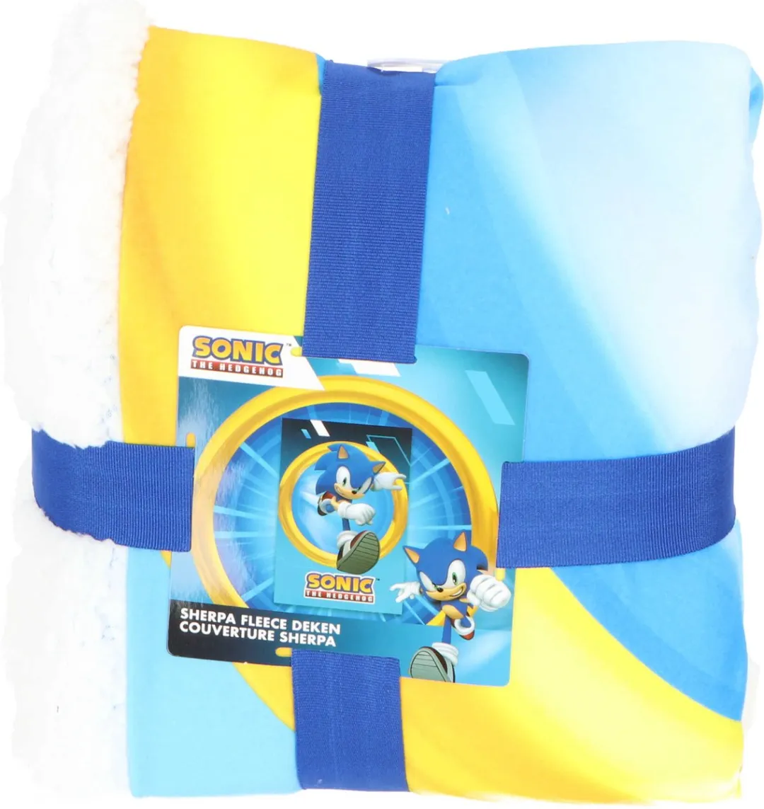 Sonic Fleecedeken Sherpa - 100x150cm - Multi Colour - afbeelding 6 van 6