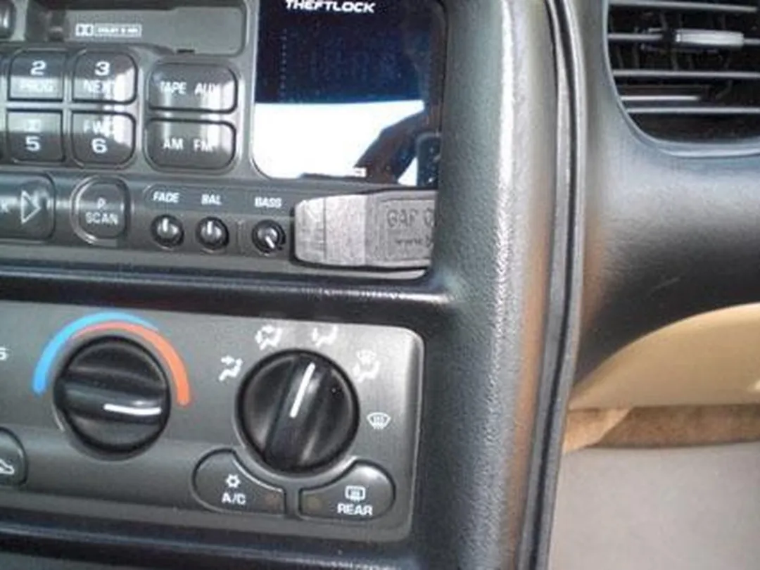 Brodit ProClip Chevrolet Corvette 1997-2004 Autohouder - Zwart - afbeelding 6 van 6