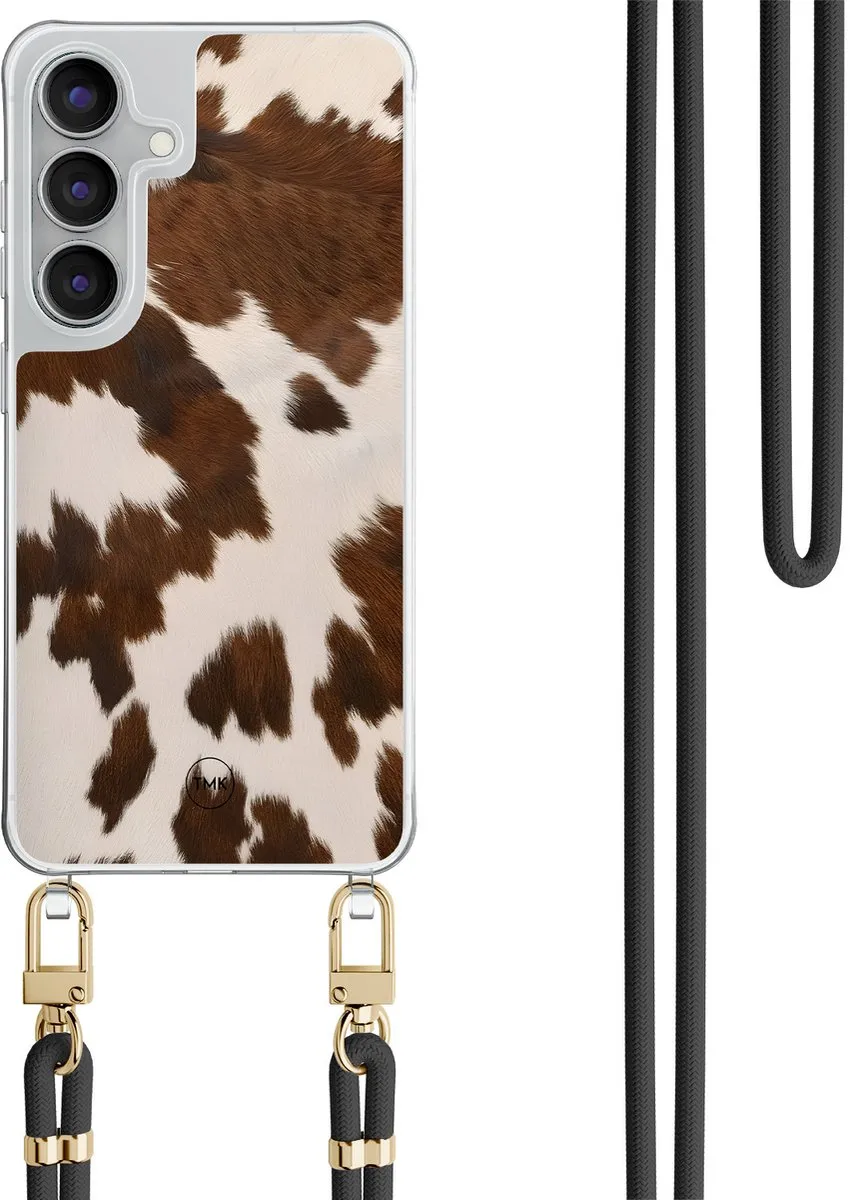 Casevibes Telefoonhoesje S25 FE Cow Vibe