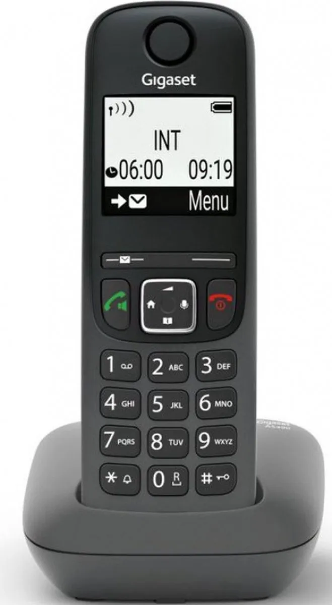 Gigaset AS490 DECT Telefoon - 120 Handsets - Zwart