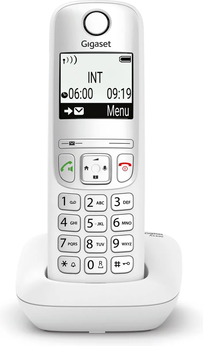 Gigaset AS490 DECT Telefoon - 120 Handsets - Zwart