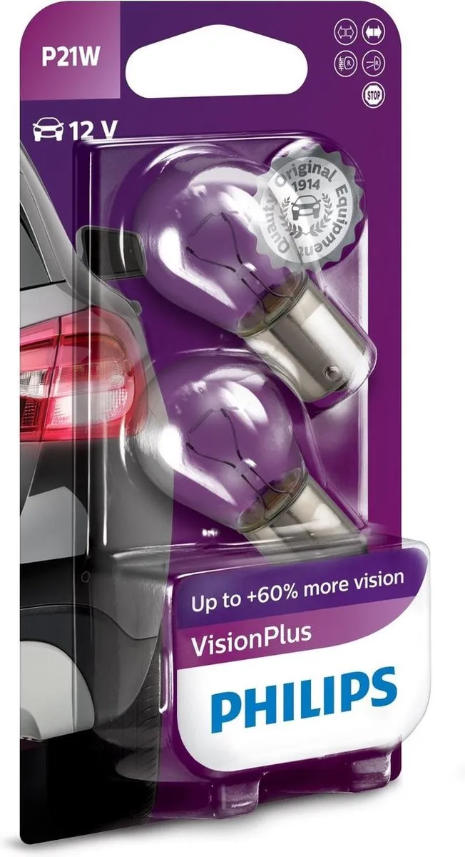 Philips VisionPlus P21W Auto Lamp