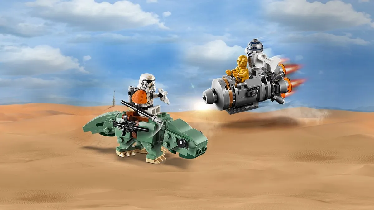 LEGO Star Wars Escape Pod vs. Dewback Microfighters 75228 - 159 Delen - afbeelding 6 van 6