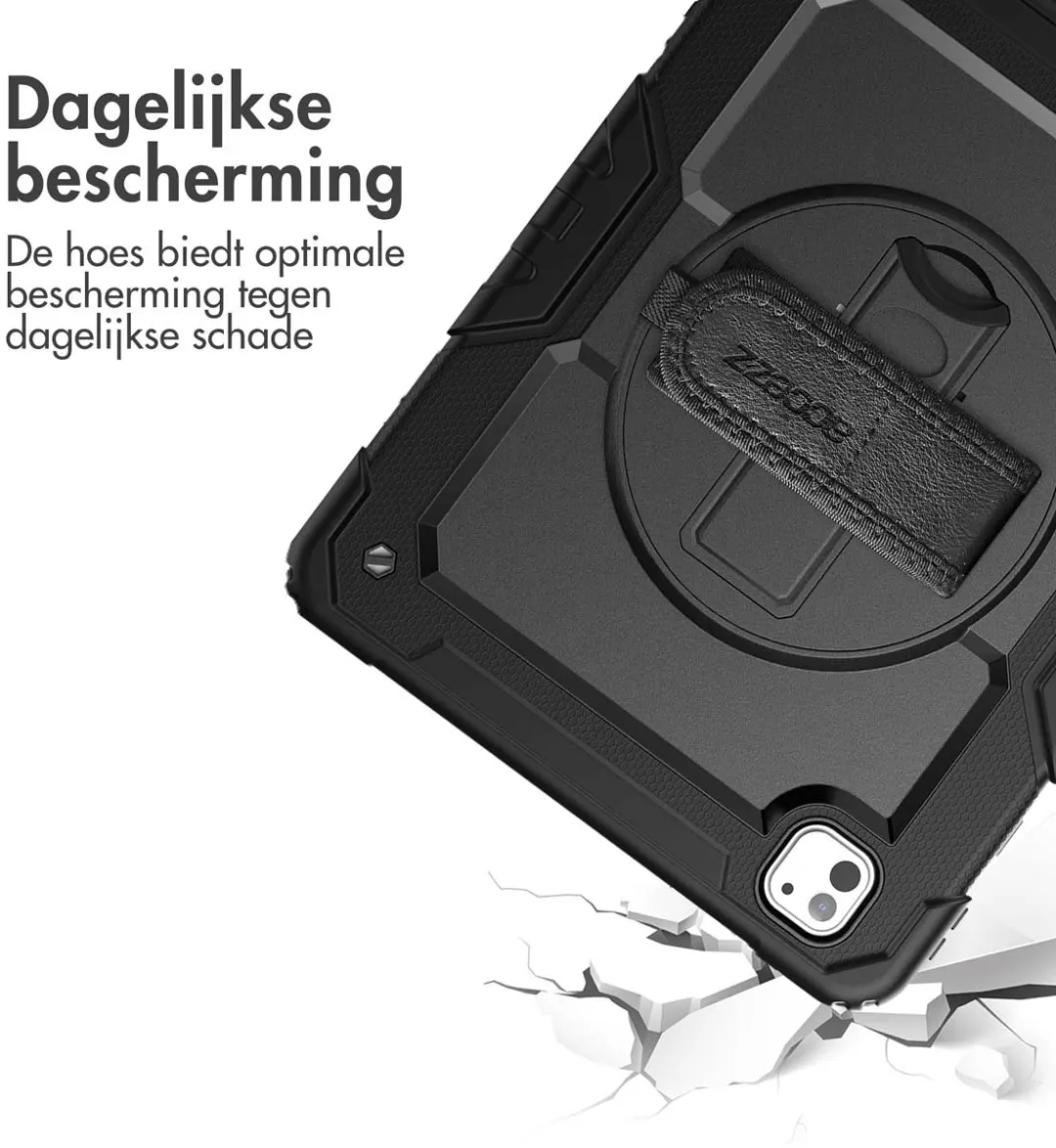 Accezz Tablethoes SH00075656 - iPad Pro 13 Zwart