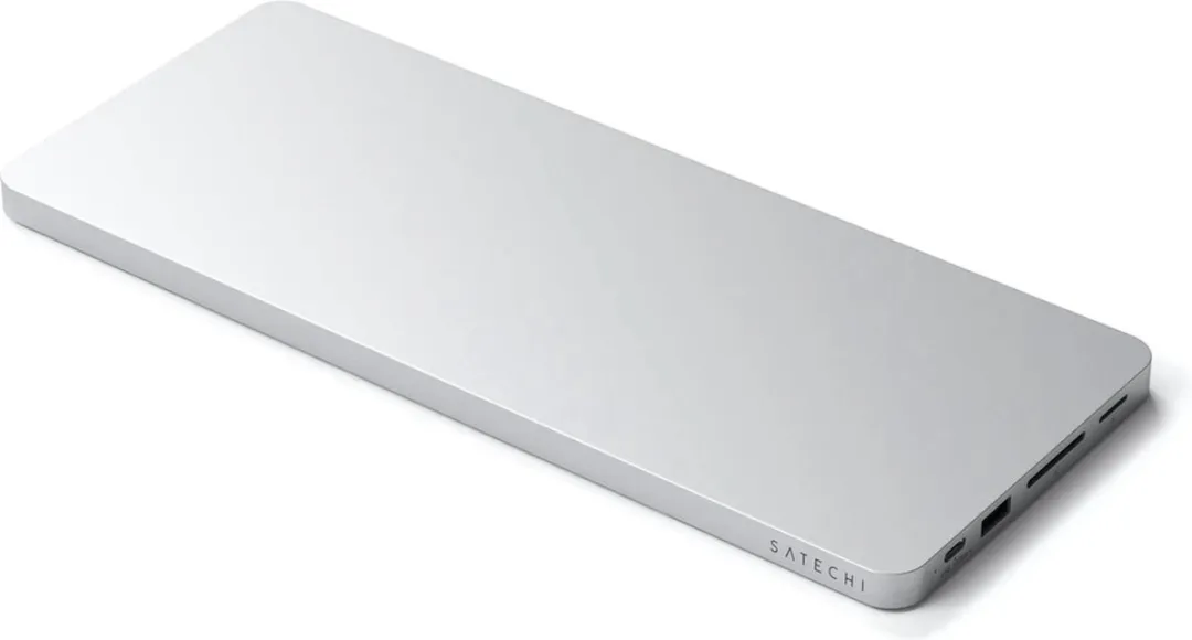 Satechi USB-C Slim Dock - geschikt voor 24” iMac M1 2021/2022 - Grijs