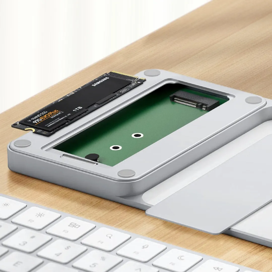 Satechi USB-C Slim Dock - geschikt voor 24” iMac M1 2021/2022 - Grijs