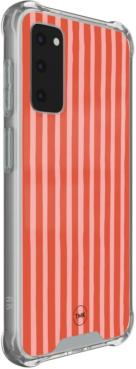 Casevibes Shockproof Hoesje Samsung Galaxy S20 FE - Streepjes - S/S20FE/S/003