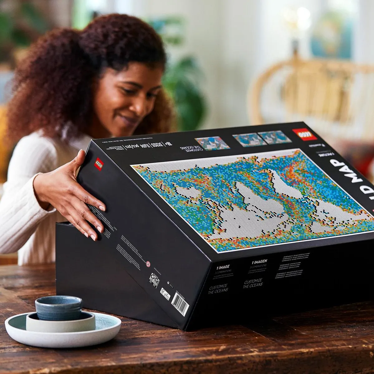 LEGO Art Wereldkaart 31203 - 11.695 Stukken