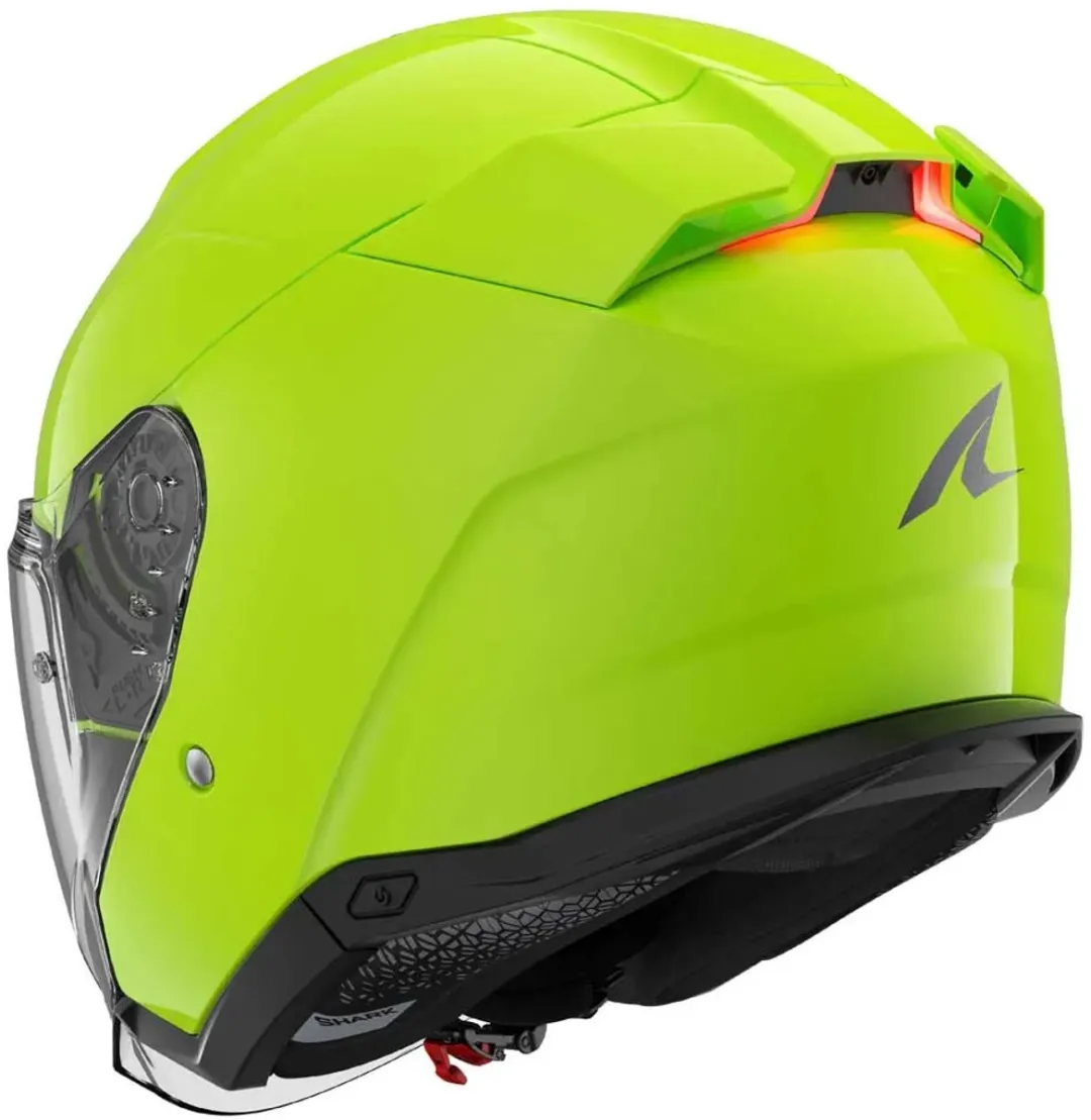 Shark Skwal i3 Jet Blank Toxic Helm - XS - Groen Glossy