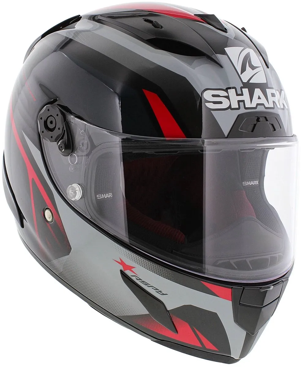 Shark Race-R Pro Aspy Motorhelm - Maat L - Rood