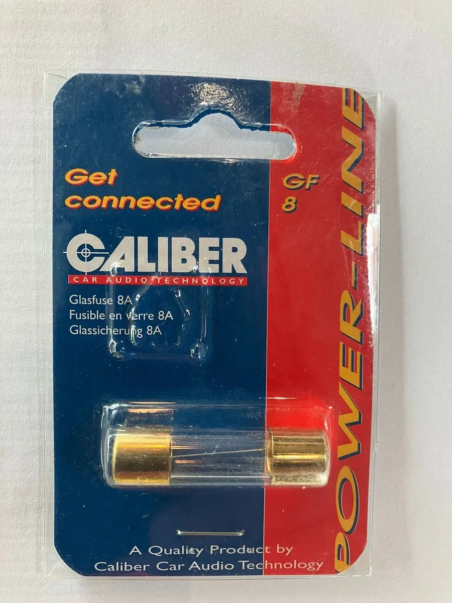 Caliber GF8 Glaszekeringen 8A
