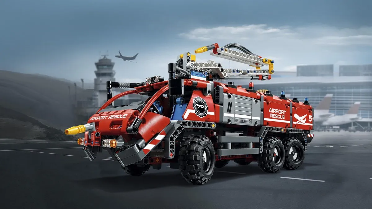 LEGO Technic Vliegveldreddingsvoertuig 42068