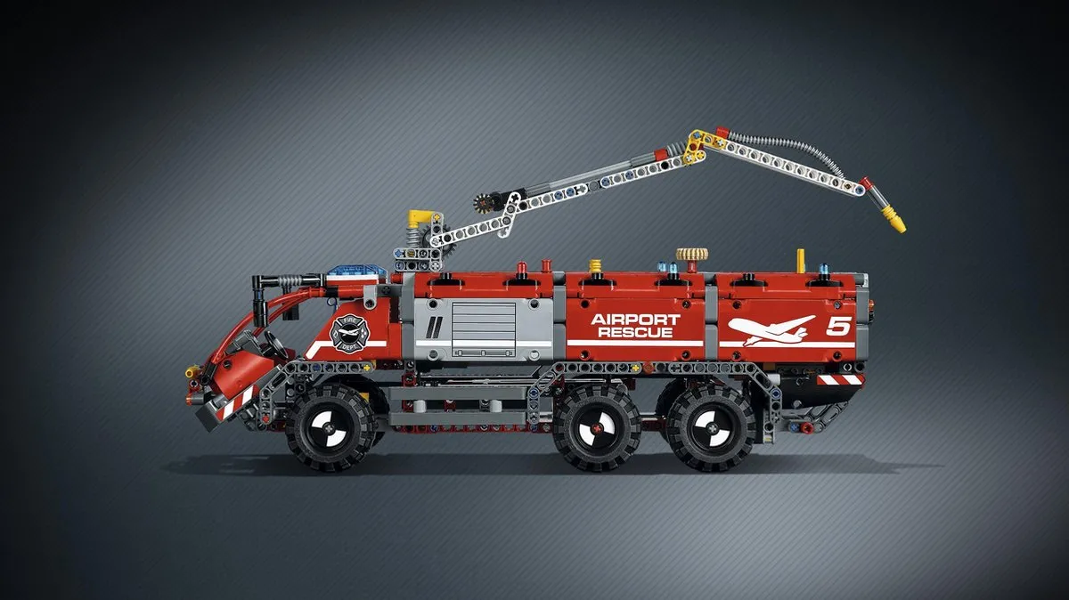 LEGO Technic Vliegveldreddingsvoertuig 42068 - 1094 Stukken
