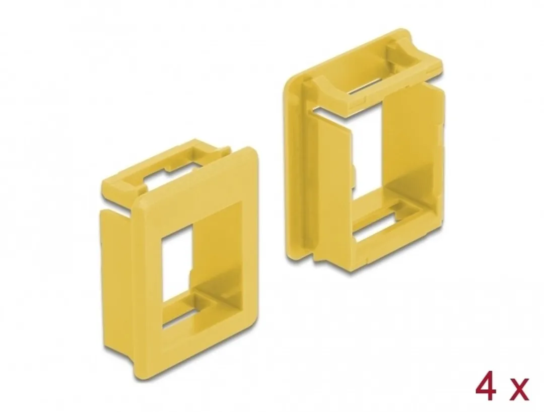 Delock Keystone-houder Geel